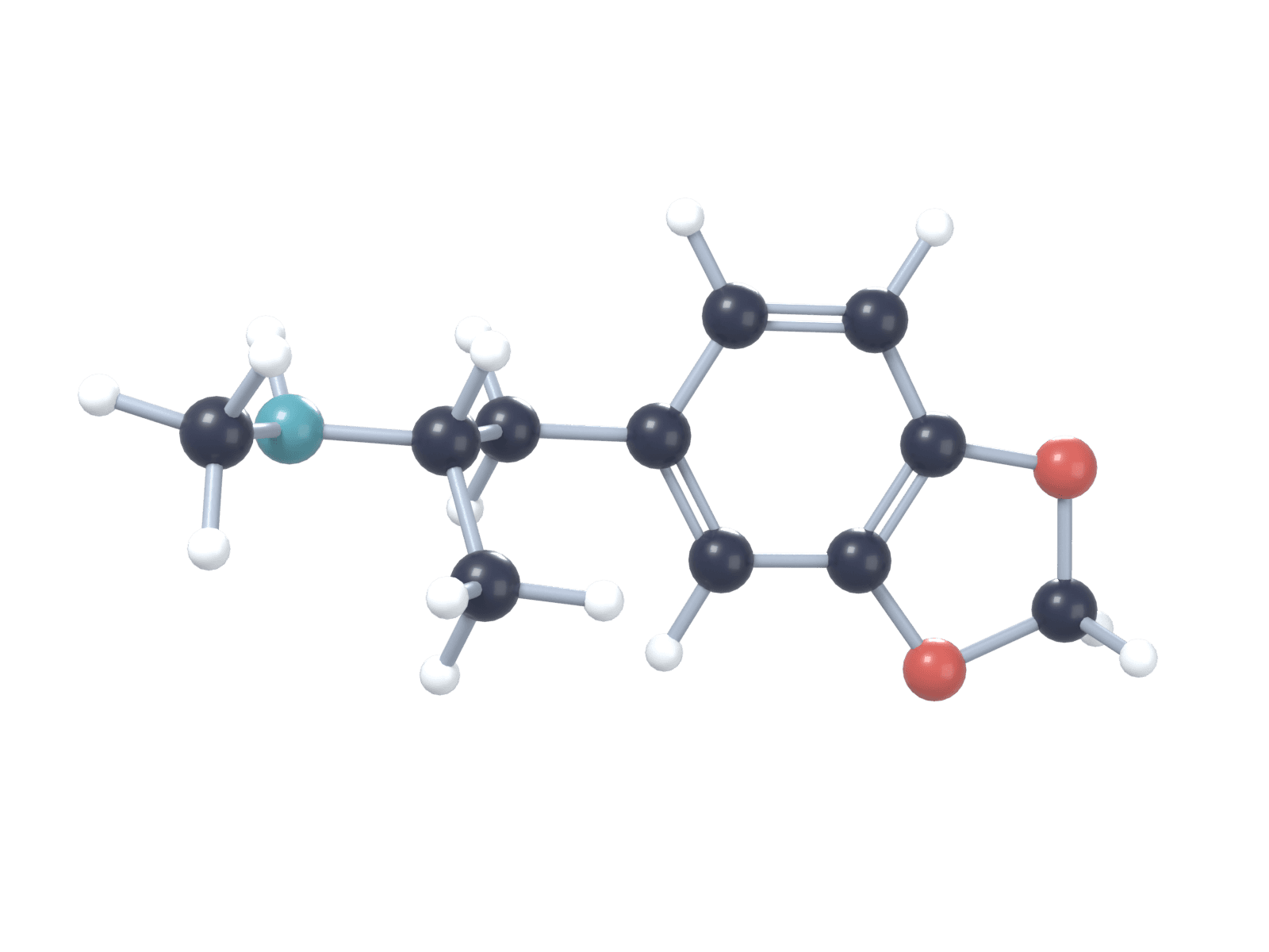 3D model of MDMA